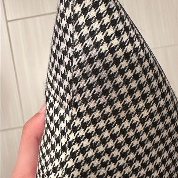 Jeffrey Campbell Houndstooth Heeled Boots - Black and White - Picture 7 of 8